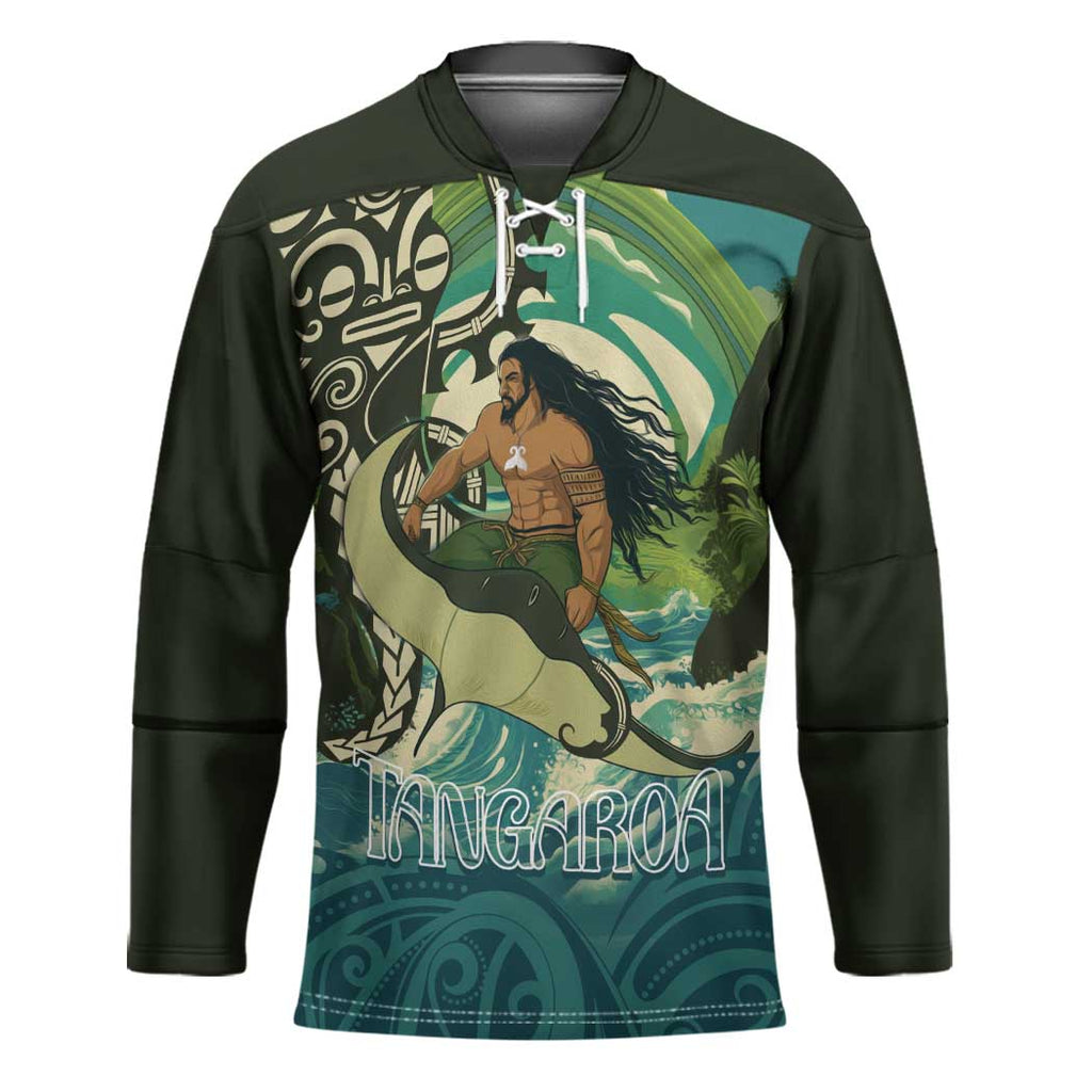 Aotearoa Tangaroa Atua Hockey Jersey New Zealand God Of The Ocean - Aussie Hoodie