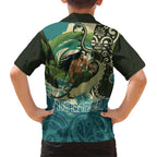 Aotearoa Tangaroa Atua Kid Hawaiian Shirt New Zealand God Of The Ocean