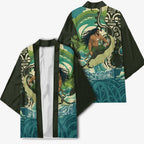 Aotearoa Tangaroa Atua Kimono New Zealand God Of The Ocean - Aussie Hoodie