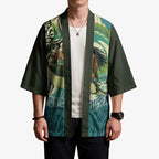 Aotearoa Tangaroa Atua Kimono New Zealand God Of The Ocean - Aussie Hoodie