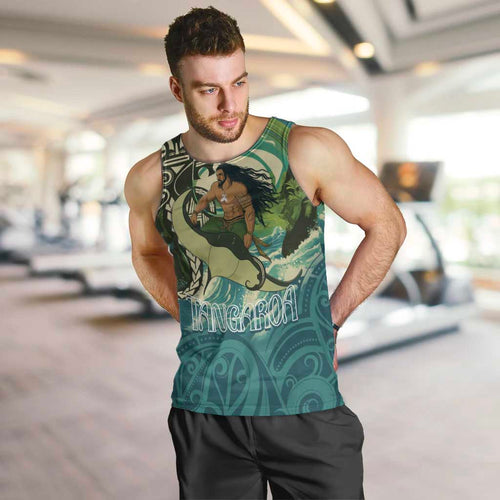 Aotearoa Tangaroa Atua Men Tank Top New Zealand God Of The Ocean