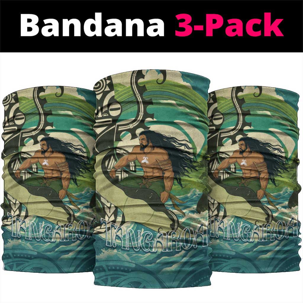Aotearoa Tangaroa Atua Neck Gaiter New Zealand God Of The Ocean - Aussie Hoodie