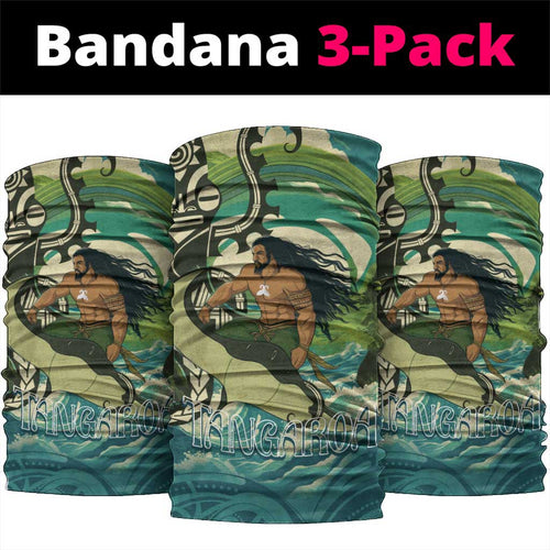 Aotearoa Tangaroa Atua Neck Gaiter New Zealand God Of The Ocean - Aussie Hoodie