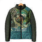 Aotearoa Tangaroa Atua Padded Jacket New Zealand God Of The Ocean - Aussie Hoodie