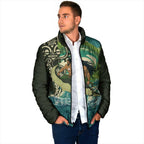 Aotearoa Tangaroa Atua Padded Jacket New Zealand God Of The Ocean - Aussie Hoodie