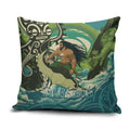 Aotearoa Tangaroa Atua Pillow Cover New Zealand God Of The Ocean - Aussie Hoodie