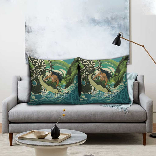 Aotearoa Tangaroa Atua Pillow Cover New Zealand God Of The Ocean - Aussie Hoodie