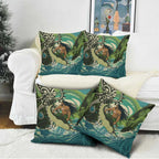 Aotearoa Tangaroa Atua Pillow Cover New Zealand God Of The Ocean - Aussie Hoodie