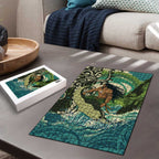 Aotearoa Tangaroa Atua Puzzle New Zealand God Of The Ocean - Aussie Hoodie