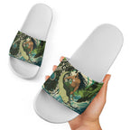 Aotearoa Tangaroa Atua Slide Sandals New Zealand God Of The Ocean - Aussie Hoodie