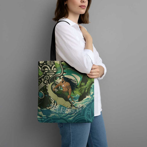 Aotearoa Tangaroa Atua Tote Bag New Zealand God Of The Ocean - Aussie Hoodie