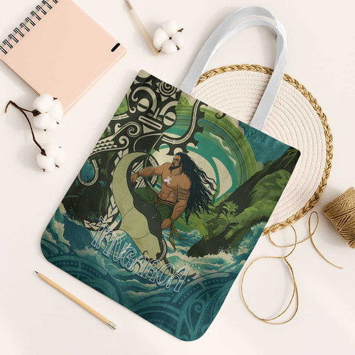 Aotearoa Tangaroa Atua Tote Bag New Zealand God Of The Ocean - Aussie Hoodie