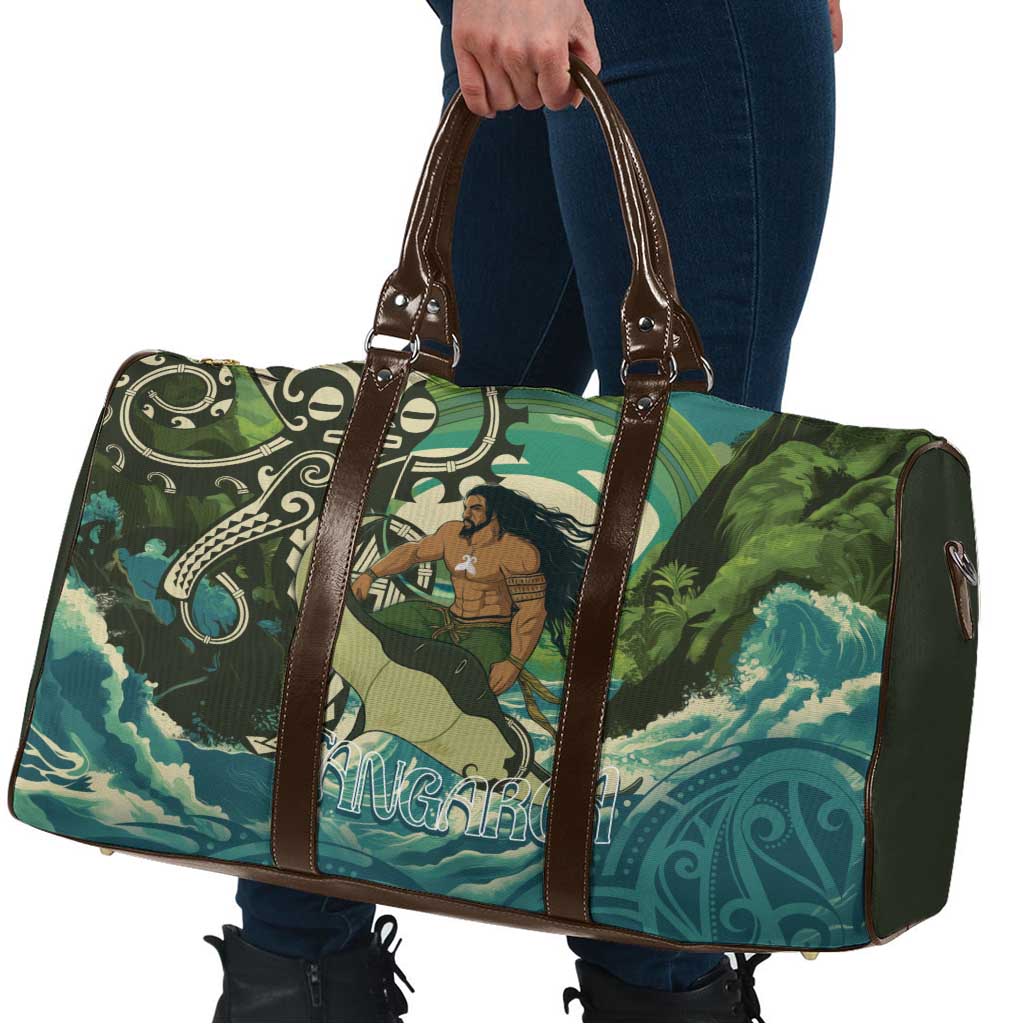 Aotearoa Tangaroa Atua Travel Bag New Zealand God Of The Ocean - Aussie Hoodie