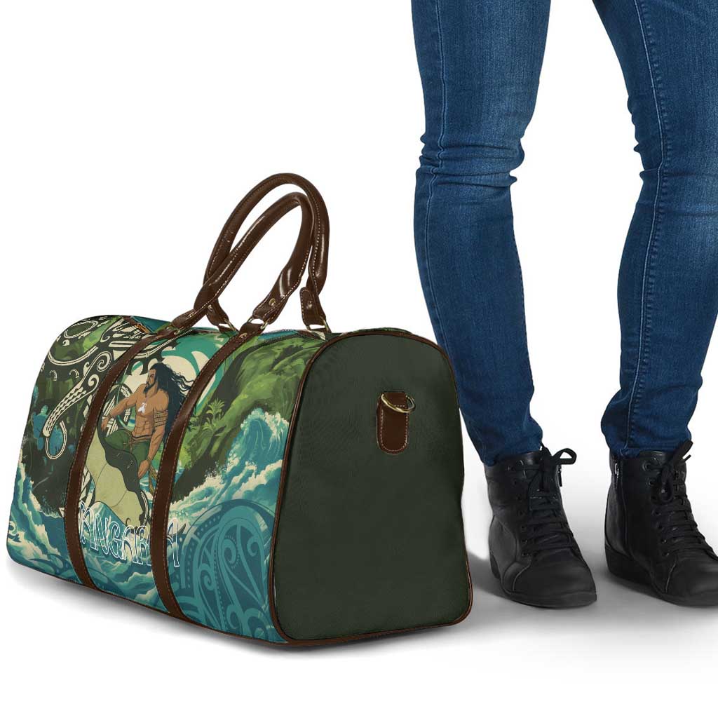 Aotearoa Tangaroa Atua Travel Bag New Zealand God Of The Ocean - Aussie Hoodie