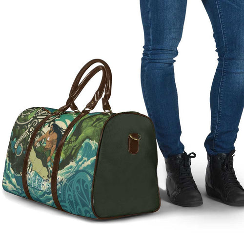 Aotearoa Tangaroa Atua Travel Bag New Zealand God Of The Ocean - Aussie Hoodie
