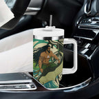 Aotearoa Tangaroa Atua Tumbler With Handle New Zealand God Of The Ocean