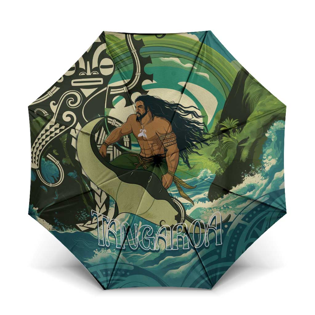 Aotearoa Tangaroa Atua Umbrella New Zealand God Of The Ocean - Aussie Hoodie