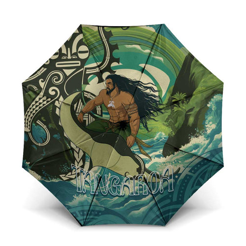 Aotearoa Tangaroa Atua Umbrella New Zealand God Of The Ocean - Aussie Hoodie