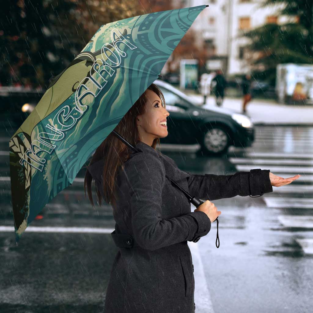 Aotearoa Tangaroa Atua Umbrella New Zealand God Of The Ocean - Aussie Hoodie