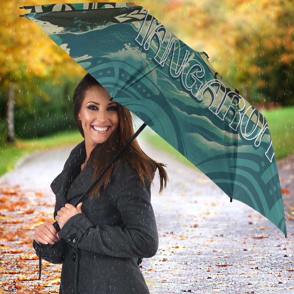 Aotearoa Tangaroa Atua Umbrella New Zealand God Of The Ocean - Aussie Hoodie