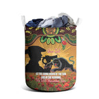 Personalised Panthers Rugby ANZAC Day Laundry Basket Last Post Poppy We Will Remember Them