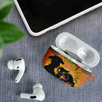 Personalised Panthers Rugby ANZAC Day AirPods Case Last Post Poppy We Will Remember Them