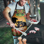 Personalised Panthers Rugby ANZAC Day Apron Last Post Poppy We Will Remember Them