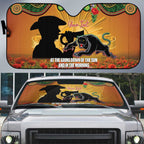 Personalised Panthers Rugby ANZAC Day Auto Sun Shade Last Post Poppy We Will Remember Them