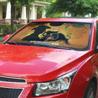 Personalised Panthers Rugby ANZAC Day Auto Sun Shade Last Post Poppy We Will Remember Them