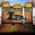 Personalised Panthers Rugby ANZAC Day Back Car Seat Cover Last Post Poppy We Will Remember Them