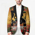 Personalised Panthers Rugby ANZAC Day Blazer Last Post Poppy We Will Remember Them
