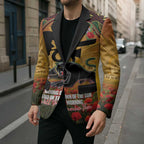 Personalised Panthers Rugby ANZAC Day Blazer Last Post Poppy We Will Remember Them