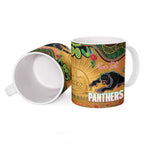 Personalised Panthers Rugby ANZAC Day Ceramic Mug Last Post Poppy We Will Remember Them