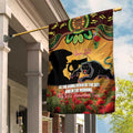 Personalised Panthers Rugby ANZAC Day Garden Flag Last Post Poppy We Will Remember Them