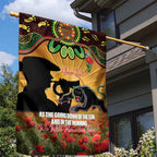 Personalised Panthers Rugby ANZAC Day Garden Flag Last Post Poppy We Will Remember Them