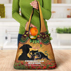 Personalised Panthers Rugby ANZAC Day Grocery Bag Last Post Poppy We Will Remember Them