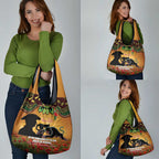 Personalised Panthers Rugby ANZAC Day Grocery Bag Last Post Poppy We Will Remember Them