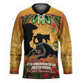 Personalised Panthers Rugby ANZAC Day Hockey Jersey Last Post Poppy We Will Remember Them