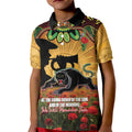 Personalised Panthers Rugby ANZAC Day Kid Polo Shirt Last Post Poppy We Will Remember Them