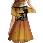 Personalised Panthers Rugby ANZAC Day Kid Short Sleeve Dress Last Post Poppy We Will Remember Them