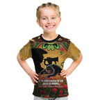 Personalised Panthers Rugby ANZAC Day Kid T Shirt Last Post Poppy We Will Remember Them