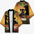 Personalised Panthers Rugby ANZAC Day Kimono Last Post Poppy We Will Remember Them