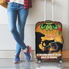 Personalised Panthers Rugby ANZAC Day Luggage Cover Last Post Poppy We Will Remember Them