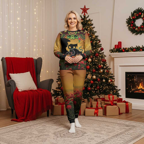 Personalised Panthers Rugby ANZAC Day Pajama Set Last Post Poppy We Will Remember Them