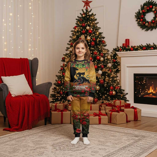 Personalised Panthers Rugby ANZAC Day Pajama Set Last Post Poppy We Will Remember Them