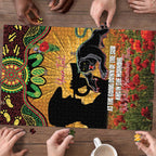 Personalised Panthers Rugby ANZAC Day Puzzle Last Post Poppy We Will Remember Them