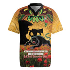 Personalised Panthers Rugby ANZAC Day Rugby Jersey Last Post Poppy We Will Remember Them