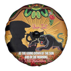 Personalised Panthers Rugby ANZAC Day Spare Tire Cover Last Post Poppy We Will Remember Them