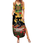 Personalised Panthers Rugby ANZAC Day Summer Maxi Dress Last Post Poppy We Will Remember Them
