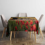 Personalised Panthers Rugby ANZAC Day Tablecloth Last Post Poppy We Will Remember Them